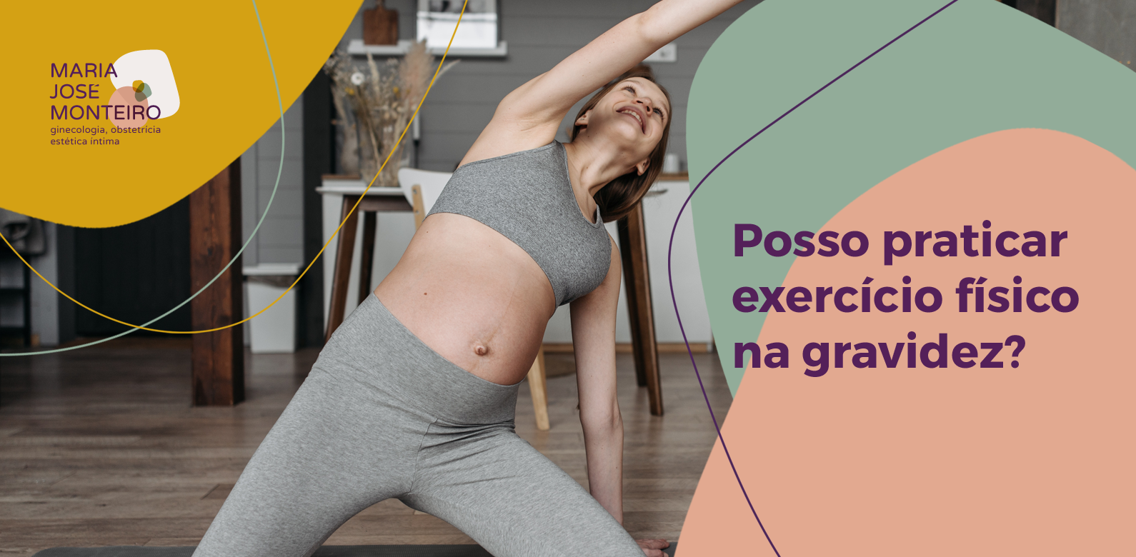 Posso praticar exercício físico na gravidez? – Dra Maria José Monteiro